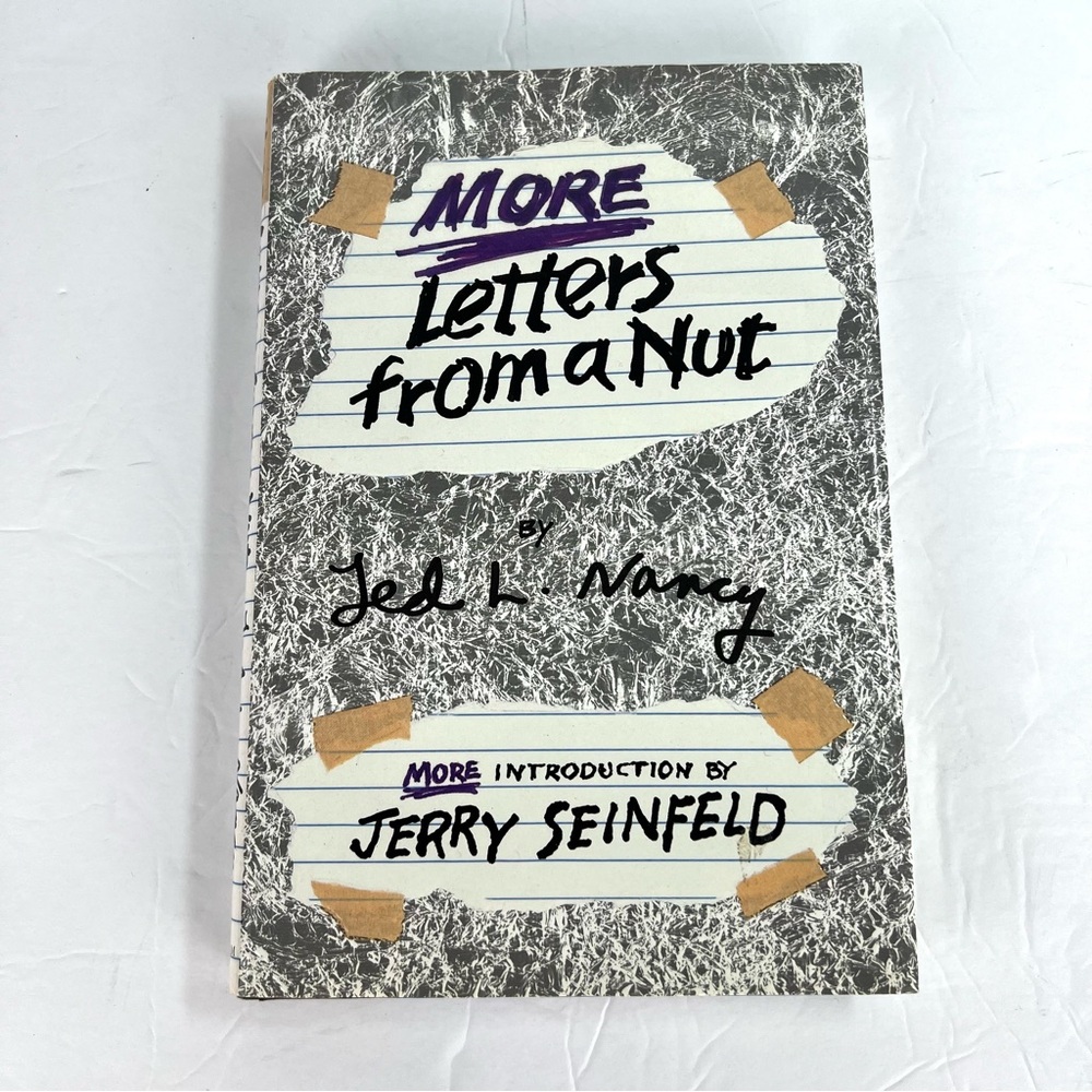 Vintage “More Letters From A Nut” by Ted L. Nancy Hardcover, Bantam Books 1998